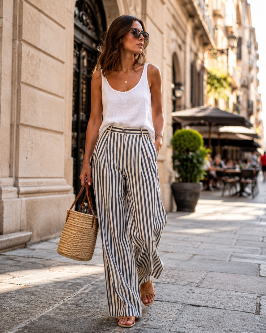 Striped Pants Trend