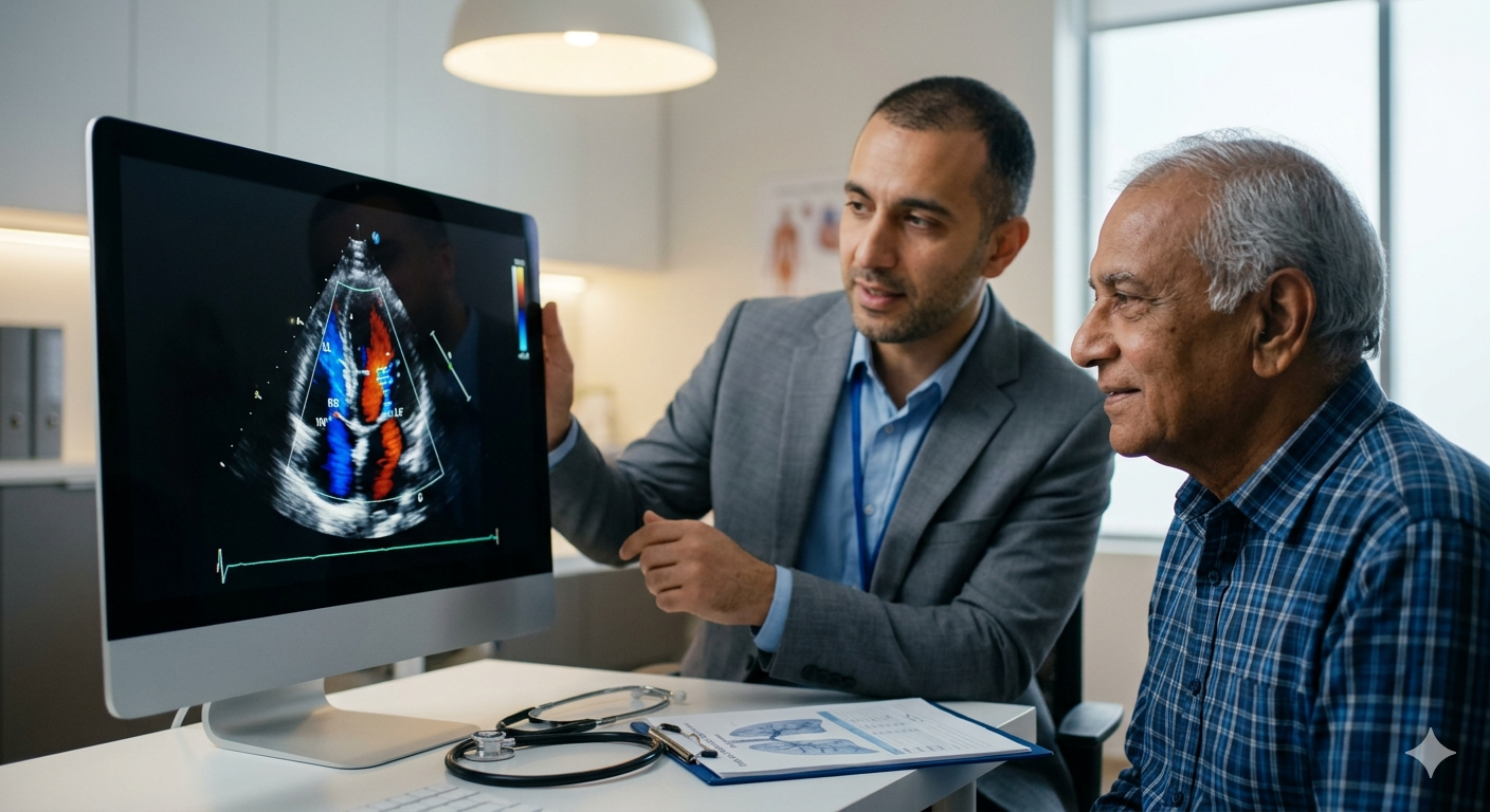 COPD severity and heart failure