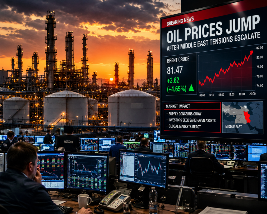 Oil Prices Jump