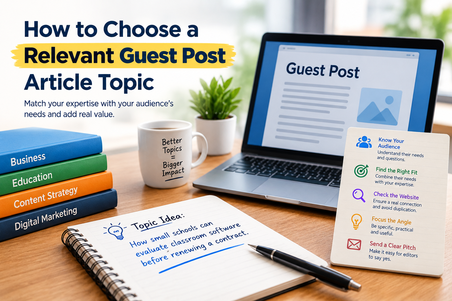 How to Choose a Guest Post